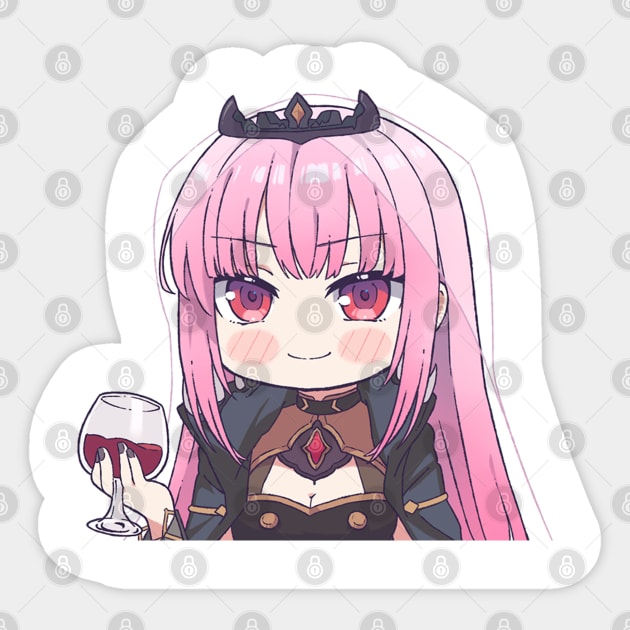 Mori Calliope Chibi Sticker by Kent